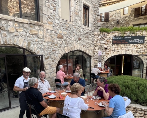Diner du mardi au Domaine TOPUR PARADIS
